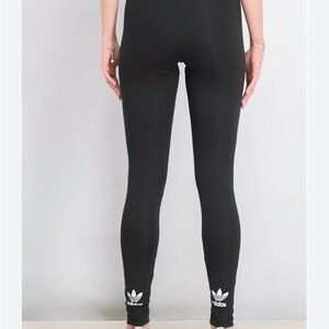 Adidas TreFoil Leggings With Back Emblem L
